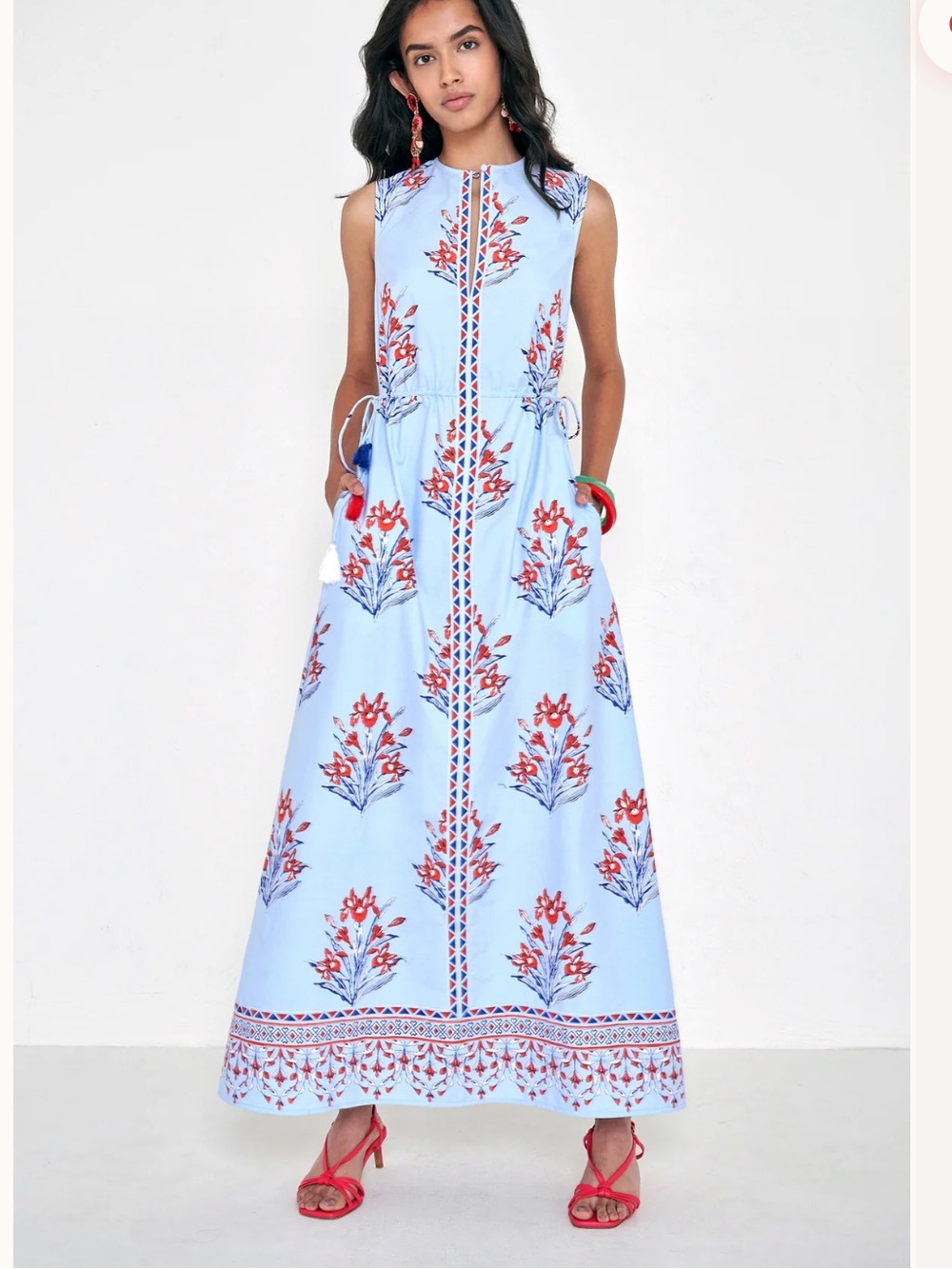 Banjanan RHONDA DRESS BRIGITTE SKY
